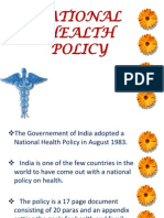 National Health Policy