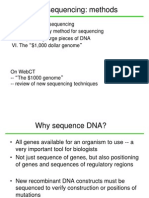 DNA Sequencing: Methods