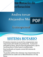 Sistema Rotatorio de Perforacion