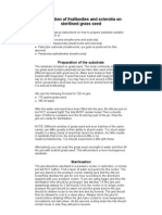 Cultivation of Fruitbodies and Sclerotia