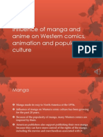 Influence of Manga and Anime On Western Comics