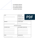 Sieve Analysis Test