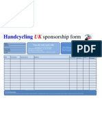 Sponsor Form