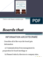 Information Architecture: Boards That Deliver - Ram Charan