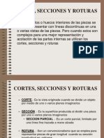 Cortes y Secciones