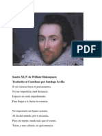 Soneto XLIV de William Shakespeare