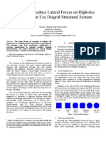 Strategies To Reduce Lateral Forces On High-Rise Buildings That Use Diagrid Structural System