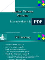 Jugular Venous Pressure: It's Easier Than It Looks