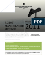 Trabajo Final Robot Manipulador Mentor (Educacional)