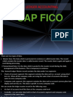 General Ledger Accounting: Sap Fico