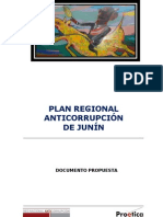 Plan Regional Anticorrupción de Junín - Documento Propuesta