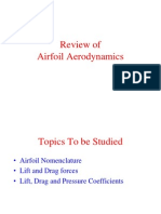 Review of Airfoil Aerodynamics