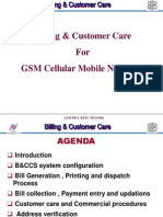 Billing & Customer Care For GSM Cellular Mobile Networks: GSM BB 4 RTTC Mysore