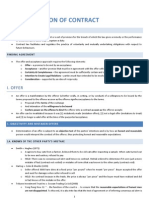 1 - Formation of Contract