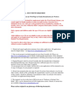 Ireland Employment Visa - Documents Required Please Also See The Link On Our Web Page To Family Reunification For Workers