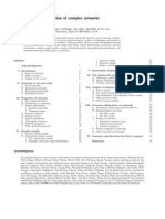 Newman (2003) The Structure and Fonction of Complex Networks