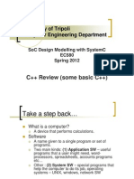 University of Tripoli Computer Engineering Department: C++ Review (Some Basic C++)