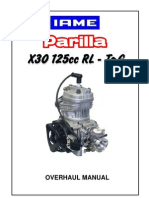 Parilla x30 Overhaul Manual