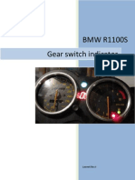 User Instructions For R1100S Gear Switch Indicator