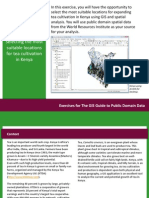 Exercise 10 - Selecting Locations For Tea Cultivation in Kenya