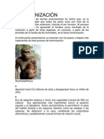 La Hominización