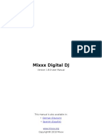 Mixxx Manual