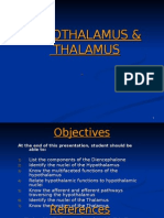 Hypothalamus and Thalamus .Physiology