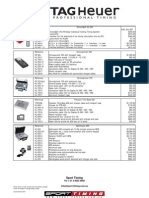 STAU TAG Price List March 07