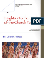 Insights Into The Study of The Church Fathers