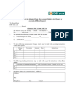 Account Closure Form