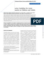 IDSA Clinical Practice Guideline For Acute Bacterial Rhino Sinusitis in Children and Adults