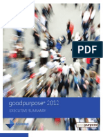 Executive Summary: 2012 Edelman Goodpurpose® Study