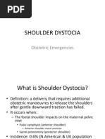 Shoulder Dystocia Notes