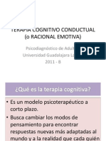 Terapia Cognitivo Conductual