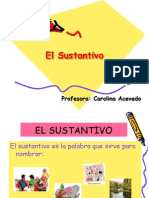 El Sustantivo