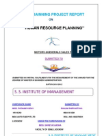 "Human Resource Planning'' Tata