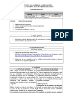 GUÍA DE APRENDIZAJE 11° Quimica