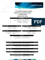 Uefa Schedule