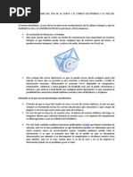 Ventajas y Desventajas Del Uso de La Carta y El Correo Electronico y El Uso Del Telefono