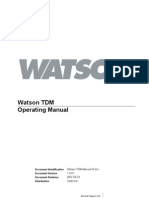 Watson TDM Manual W