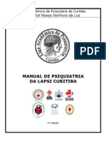 Manual de Psiquiatria Da LAPSI Curitiba - 1 Edição