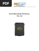 Rastreador Manual de Instrução tk-102