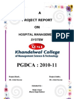 Hospital Management Report