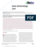 Fast Pyrolysis Development - Venderbosch Et Al. 2010