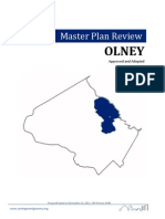 Master Plan Review: Olney