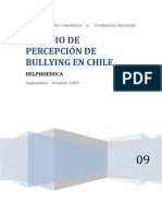 Estudio de Percepcion de Bullying en Chile