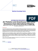 Air Pollution and GHG Emissions From International Shipping (2011)