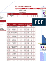 Railways Passenger Reservation Enquiry