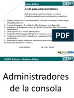 Instalación y Administración ESET Business