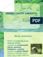 Sensibilización Ambiental